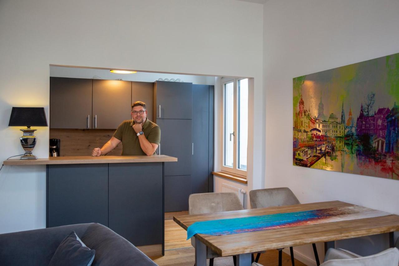 Modernes City-Apartment Mit Blick In Den Park Und 2 Baeder H9 Oldenburg Eksteriør billede