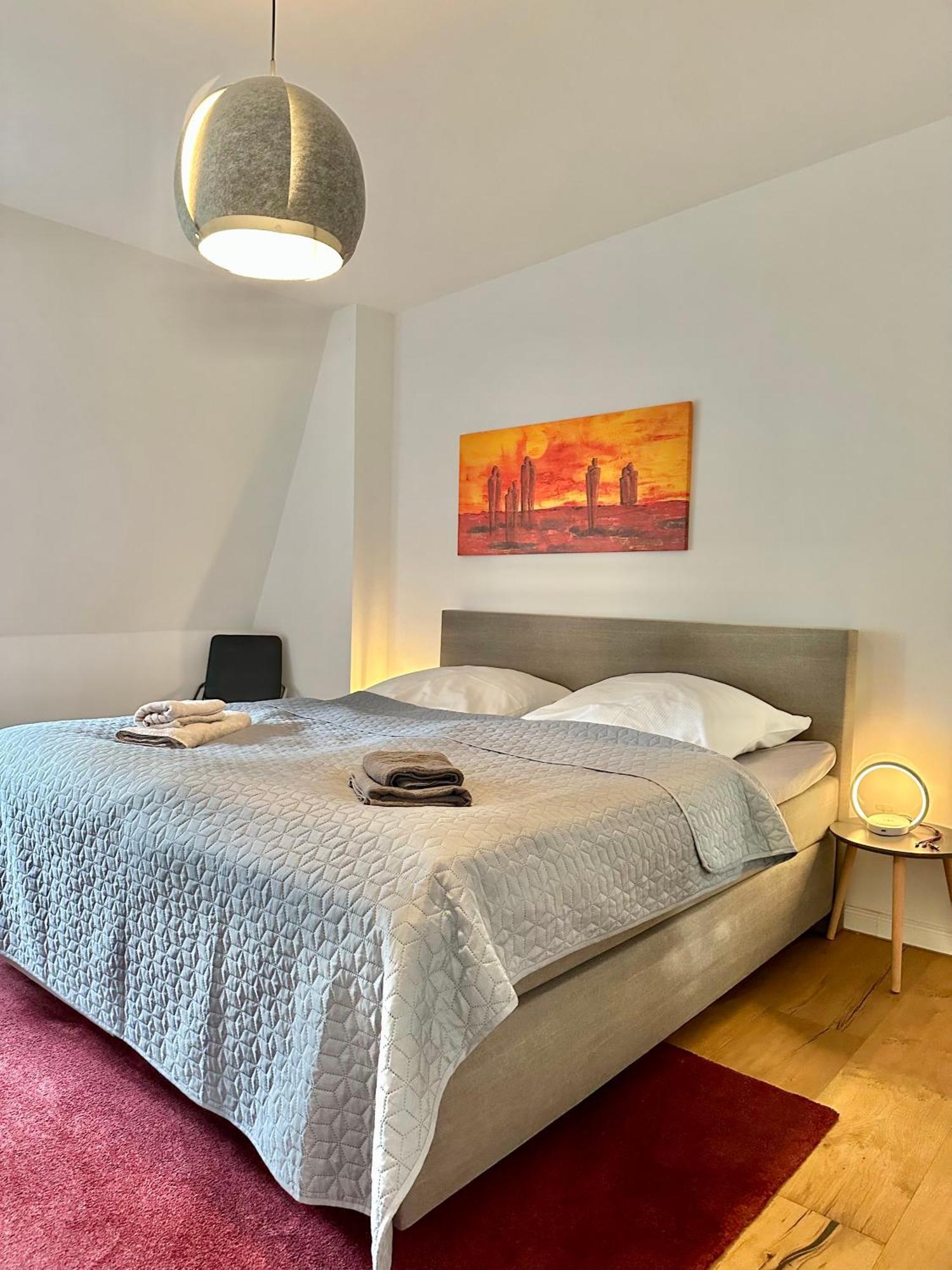 Modernes City-Apartment Mit Blick In Den Park Und 2 Baeder H9 Oldenburg Eksteriør billede