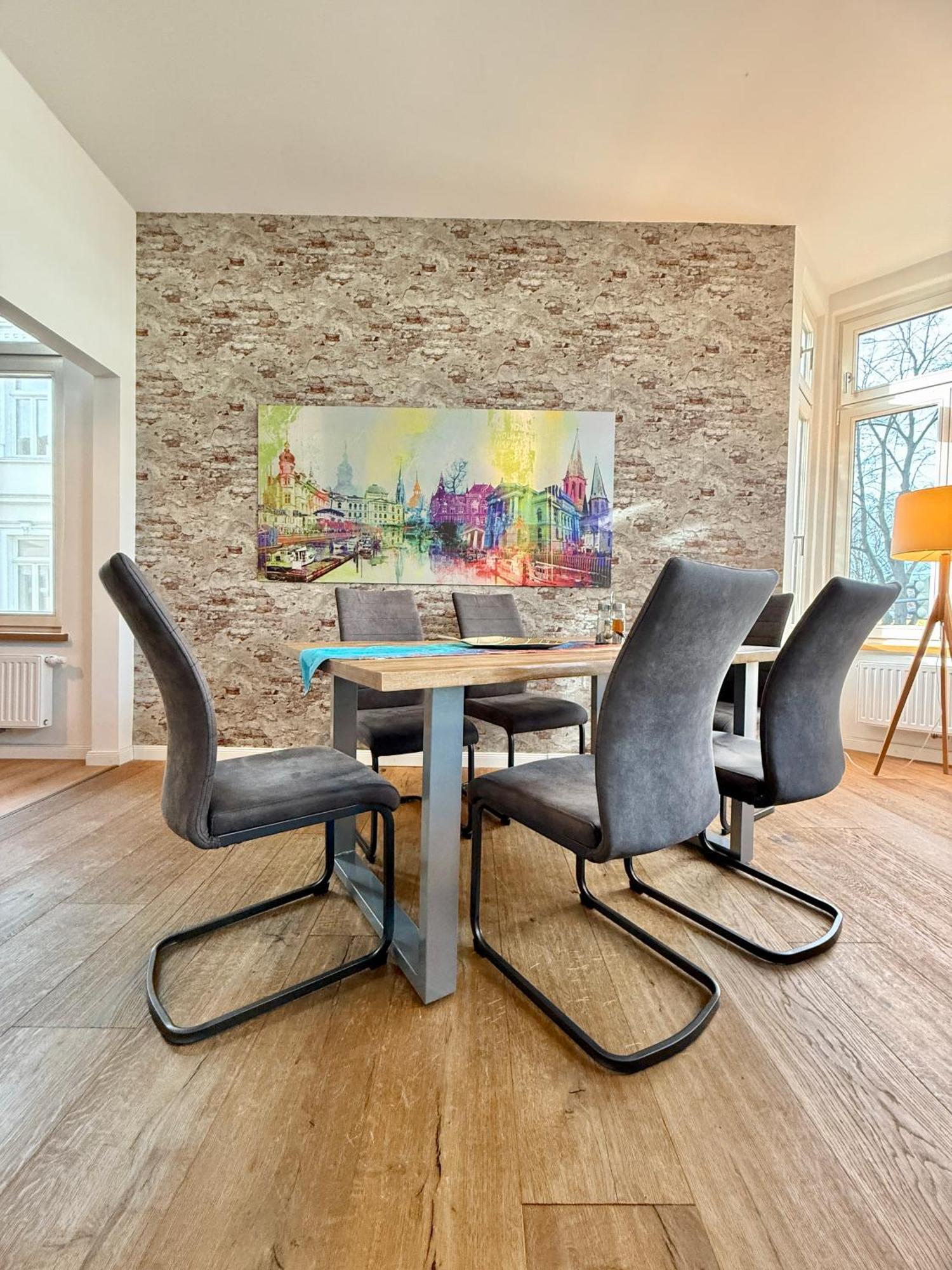 Modernes City-Apartment Mit Blick In Den Park Und 2 Baeder H9 Oldenburg Eksteriør billede