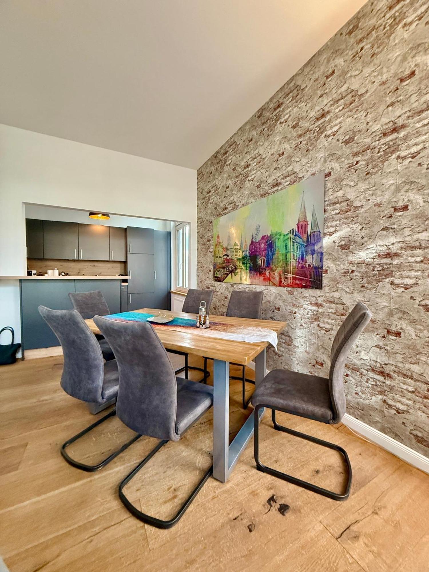 Modernes City-Apartment Mit Blick In Den Park Und 2 Baeder H9 Oldenburg Eksteriør billede